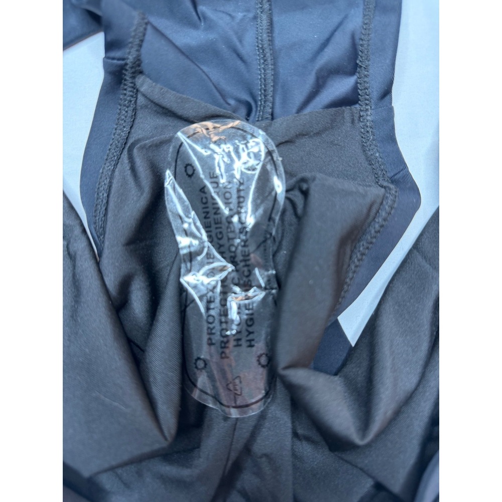 Swimsuits For All 3XL 3X 2PC Blouson Tankini Set Black‎ Gray Abstract Print NWOT - Picture 13 of 15